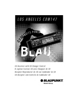 Blaupunkt Los-Angeles-CDM-147 - Owners Manual